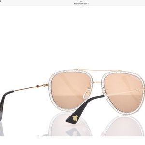 Authentic Gucci Aviator Sunglasses
